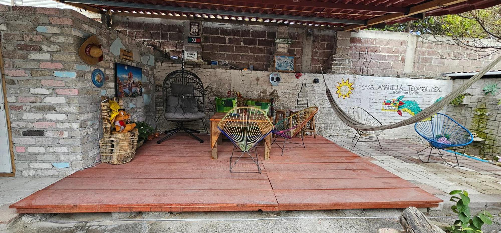 Casa Amarilla Tecamac Hotel Santa Cruz Tecamac Eksteriør billede